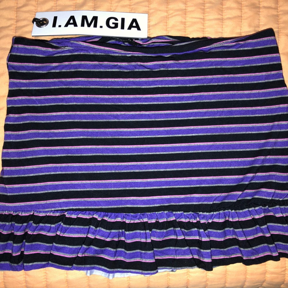 CARRIE SKIRT- STRIPE